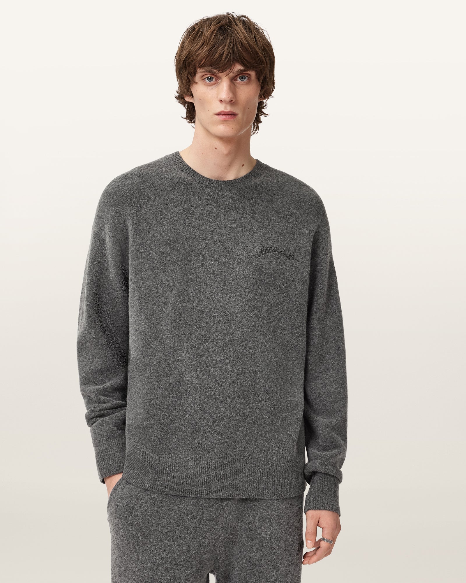 Odessa Embroidered Crew Knit