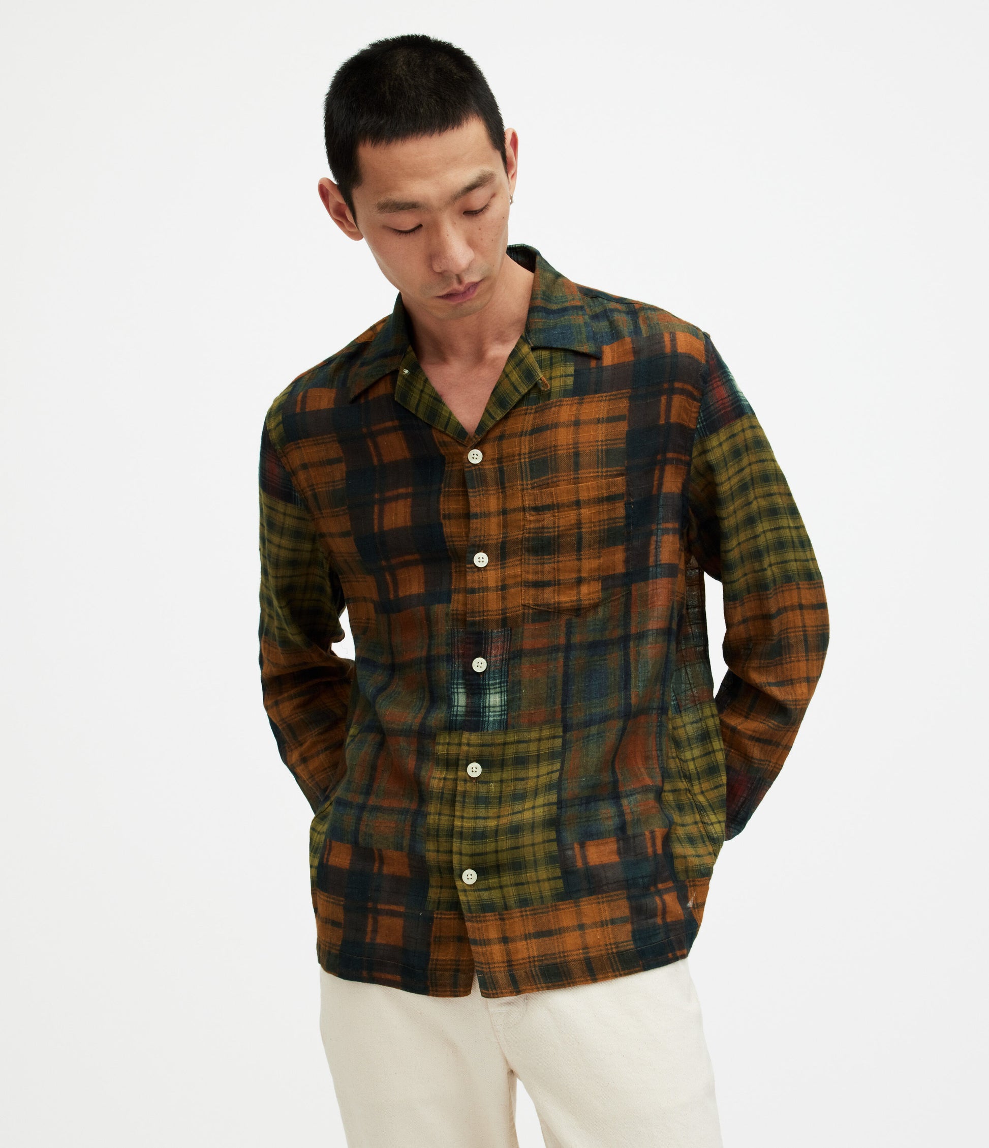 Carreaux LS Shirt