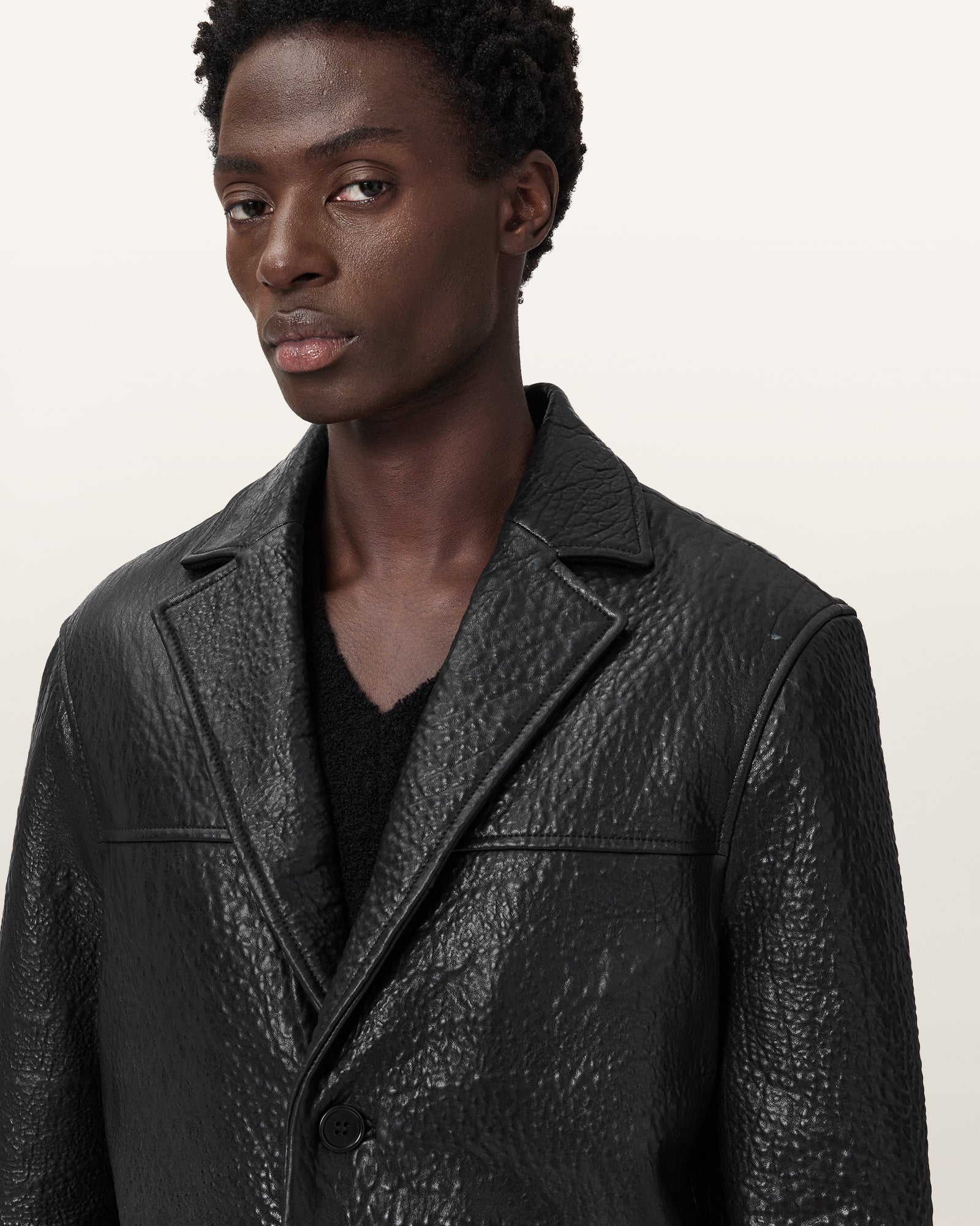 Shadwell Leather Blazer
