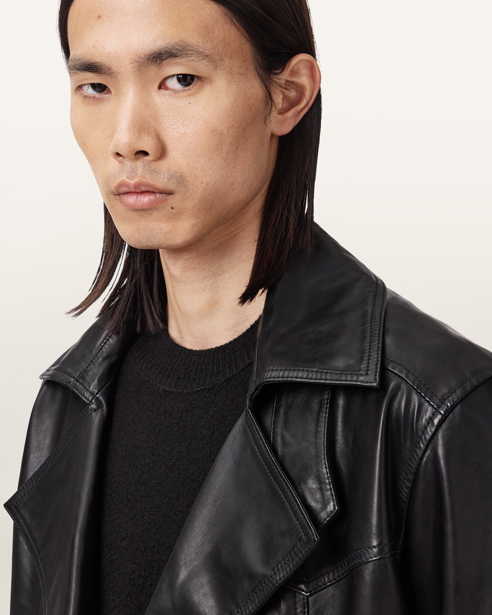 Kellett Leather Trench