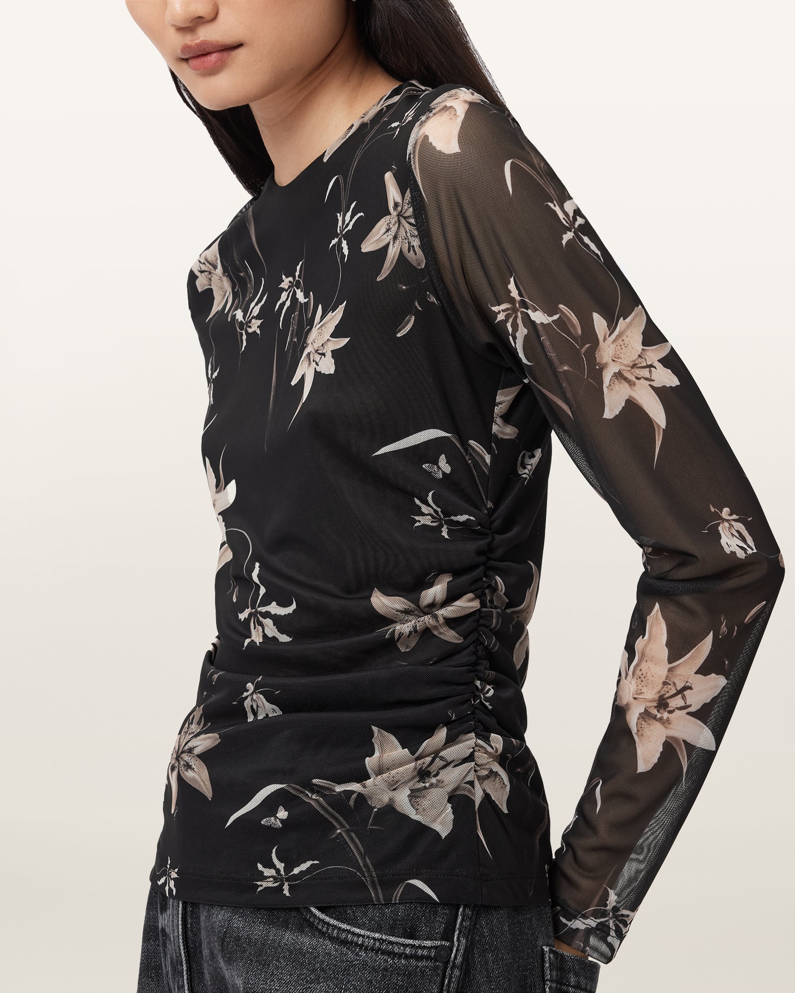 Caia Mesh Top