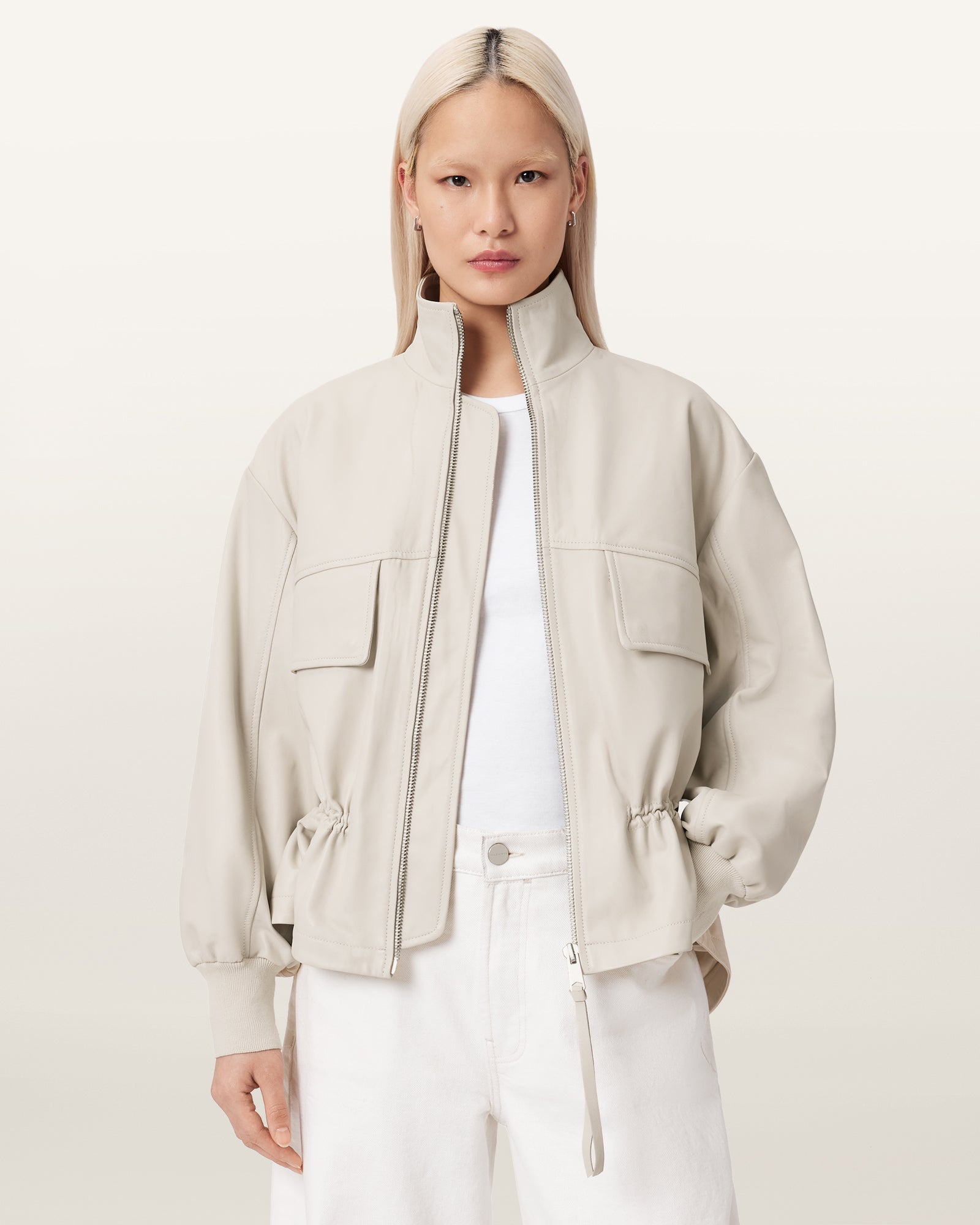 Flor Leather Jacket