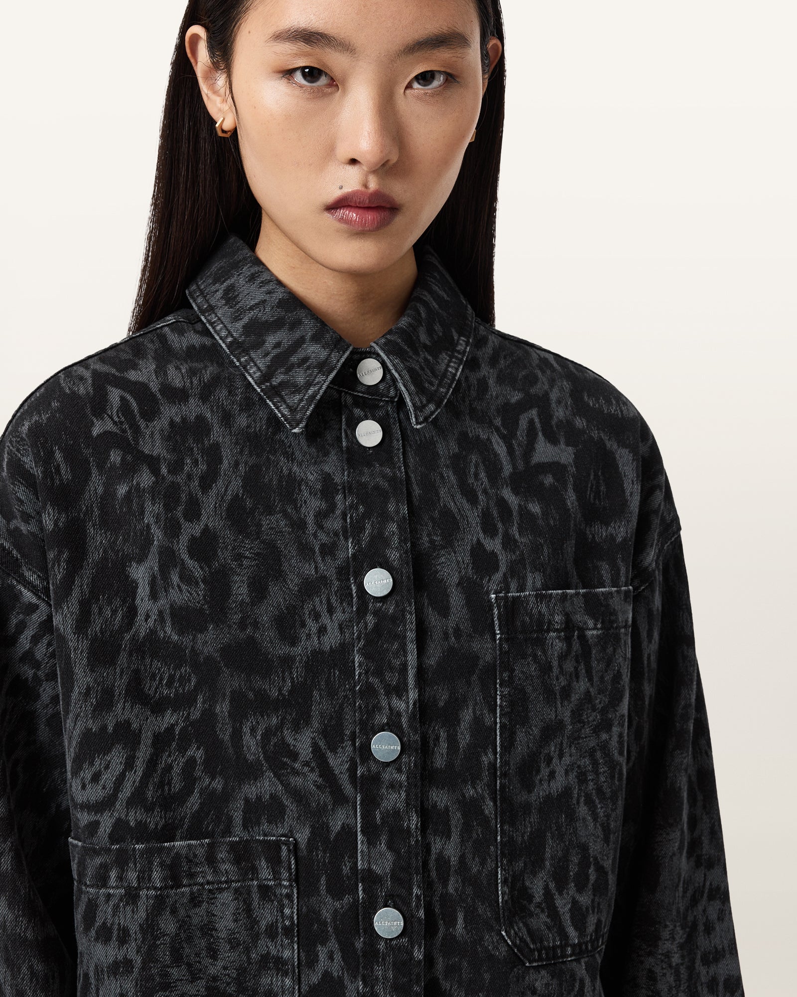 Nicky Denim Shacket