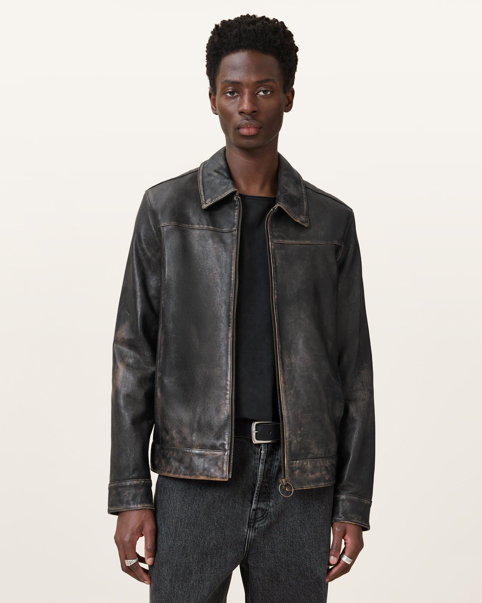 Alkan Leather Jacket