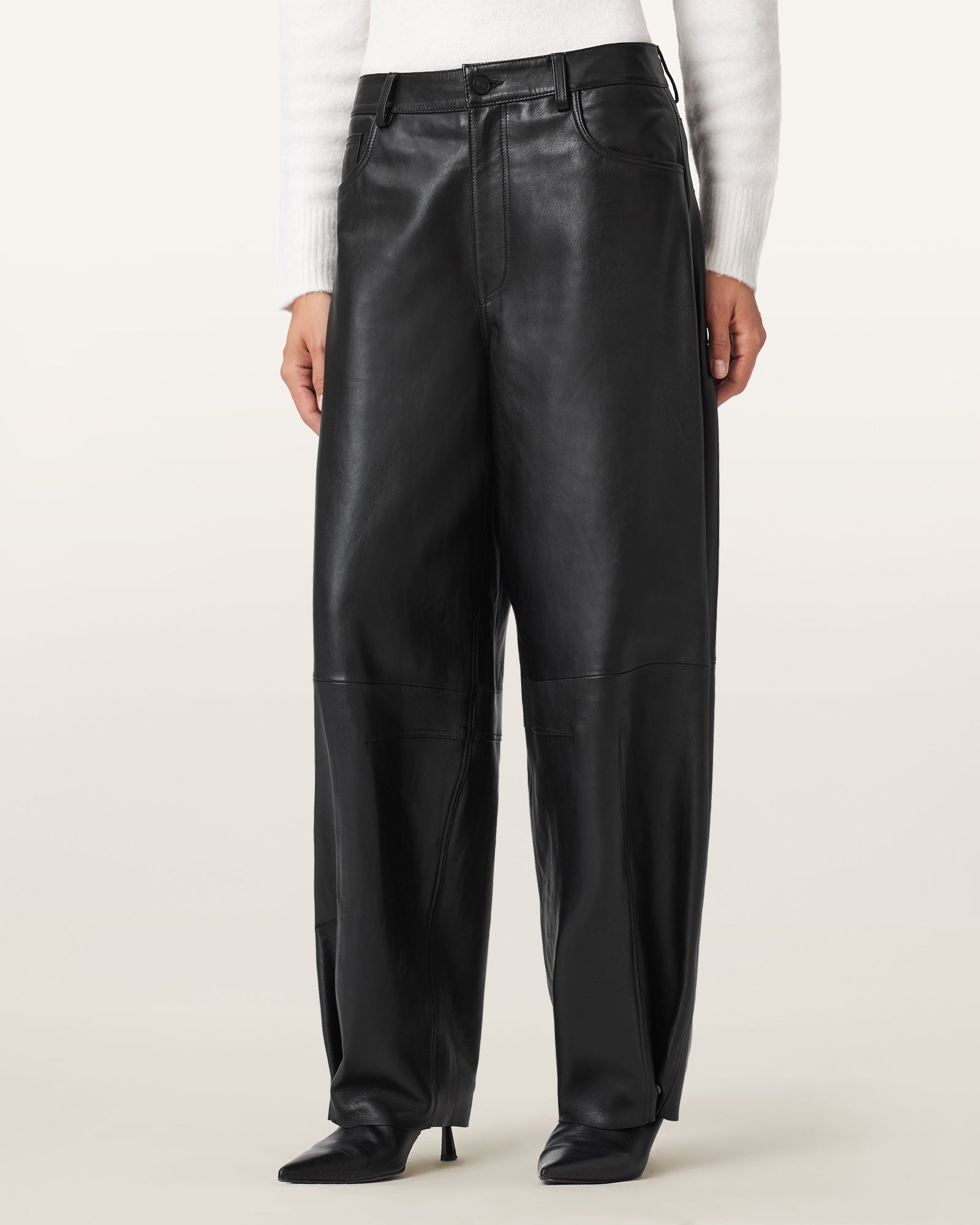 Jett Leather Trouser